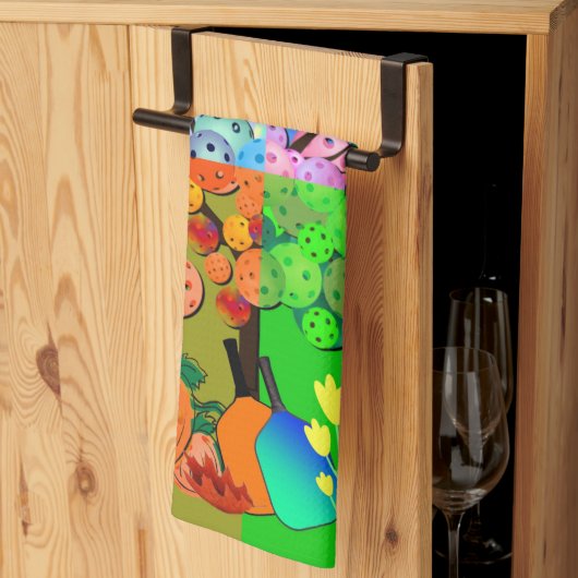 Altijd Pickleball Season Winter Spring Summer Herf Theedoek (Derde Gevouwen)