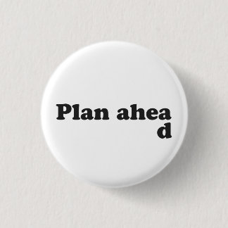 Altijd plannen ronde button 3,2 cm
