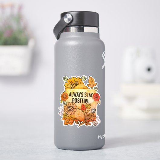 Altijd positief sticker (HydroFlask)