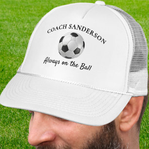 'Altijd Puntgaaf' Voetbal Coach Custom Trucker Pet