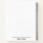 Altijd rechts spiraal Notitieboek (Achterkant)