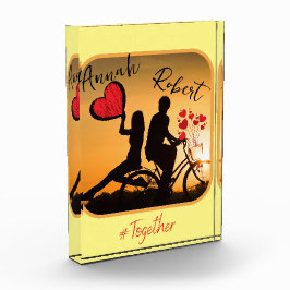 Altijd romantische liefde fotoblokken