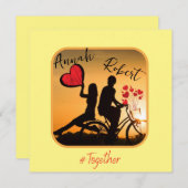 Altijd Romantische Liefde Kaart (Voorkant / Achterkant)