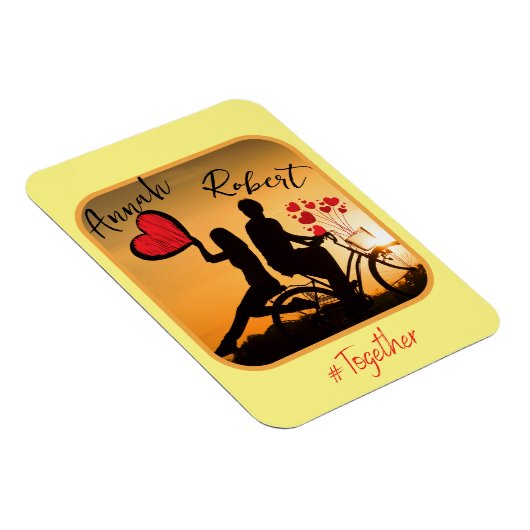 Altijd romantische liefde magneet (Rechterzijde)