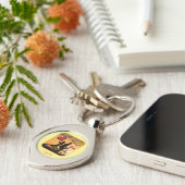 Altijd romantische liefde sleutelhanger (Zijkant)