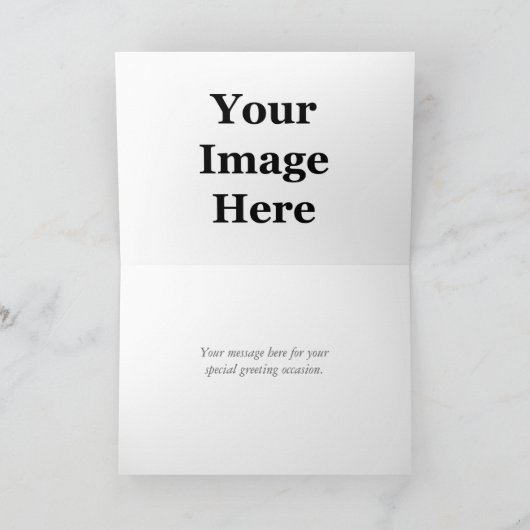 Altijd roze roze, voeg je foto, tekst toe feestdagen kaart (Binnen)