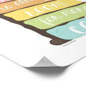 Altijd ruimte voor het maken van kunst poster (Hoek)