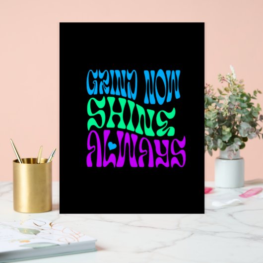 Altijd schitteren acryl bord (Huwelijk)