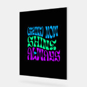 Altijd schitteren acryl bord (Hoek)