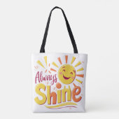 Altijd schitteren tote bag (Achterkant)