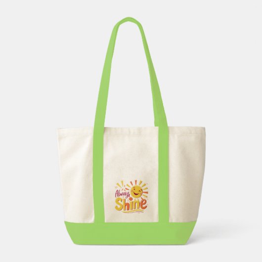 Altijd schitteren tote bag (Achterkant)