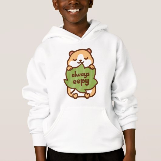 Altijd Slaapzuchtige Hamster T-Shirt (Voorkant)