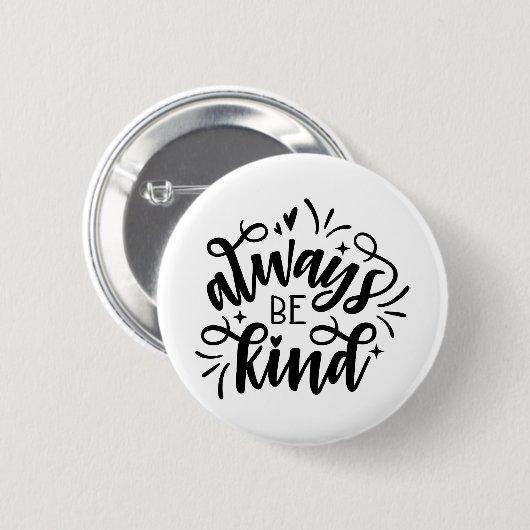 ALTIJD SOORT RONDE BUTTON 5,7 CM (Voorkant /achterkant)