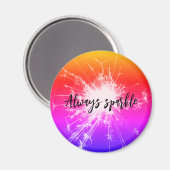 altijd sprankelend Positiviteit & Motivatie Magneet (Voorkant / Achterkant)