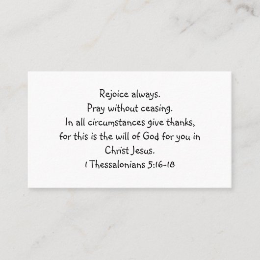 Altijd standaard, 3,5 x 2,0-inch Visitekaartje (Voorkant)