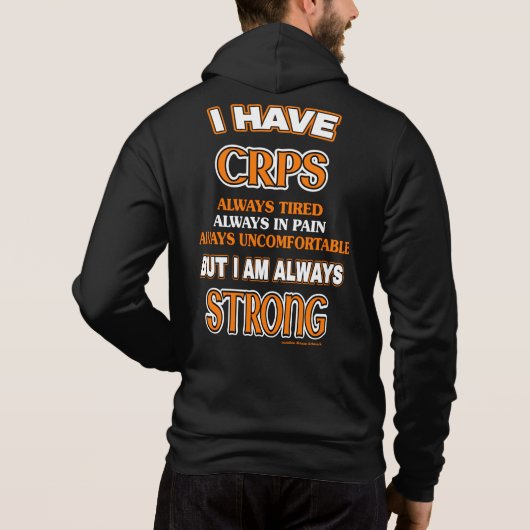 Altijd sterk...CRPS Hoodie (Achterkant)