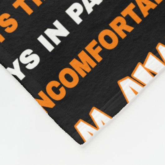 Altijd sterk...MDS Fleece Deken (Hoek)