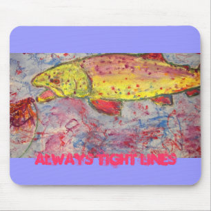 altijd strakke lijnen muismat