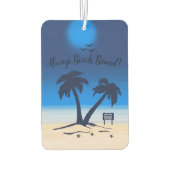 Altijd strand gebonden, Midnight Blue Luchtverfrisser (Achterkant)