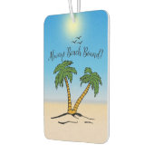 Altijd strand gebonden, strand palmbomen luchtverfrisser (Links)