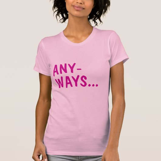 Altijd T-shirt (Voorkant)