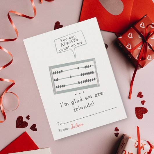 Altijd tellen op mijn Valentijnsdag klaslokaal