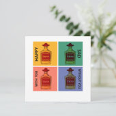 Altijd Tequila Kaart (Staand voorkant)