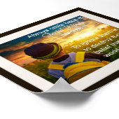 Altijd terugglimlachen Poster voor kinderen met sp (Hoek)