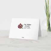 Altijd tijd om gevouwen Wenskaart te vinden Kaart (Achterkant)