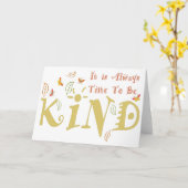 Altijd tijd om gevouwen Wenskaart te vinden Kaart (Gele Bloem)