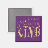 Altijd tijd om magneet te zijn (Voorkant / Achterkant)