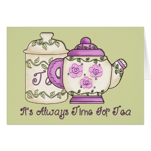 Altijd tijd voor thee 2 (Voorkant Horizontaal)