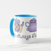 Altijd tijd voor thee mok (Voorkant links)