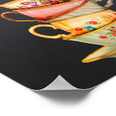 Altijd tijd voor thee poster (Hoek)