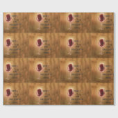 Altijd tijd voor wijnpakpapier cadeaupapier (Vlak)