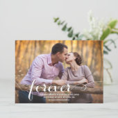 ALTĲD & TOT IN DE EEUWIGHEID | OPSLAG DATUM AANKON SAVE THE DATE (Staand voorkant)