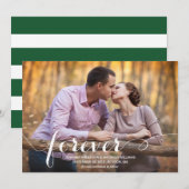 ALTĲD & TOT IN DE EEUWIGHEID | OPSLAG DATUM AANKON SAVE THE DATE (Voorkant / Achterkant)