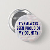 Altijd trots ronde button 5,7 cm (Voorkant /achterkant)