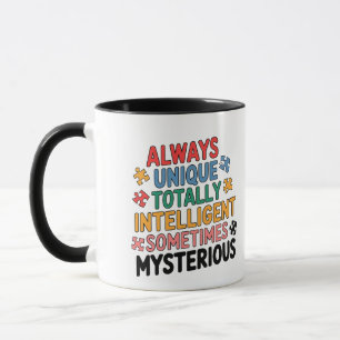 Altijd uniek, soms heel intelligent mok