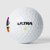 Altijd unieke autisme golfballen (Logo)