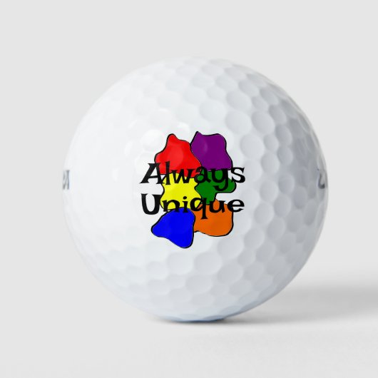 Altijd unieke autisme golfballen (Voorkant)