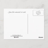 Altijd uw briefkaart (Achterkant)