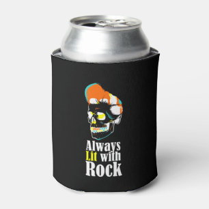 Altijd verlicht met rock blikjeskoeler