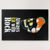 Altijd verlicht met rock legpuzzel (Horizontaal)