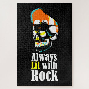 Altijd verlicht met rock legpuzzel