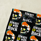 Altijd verlicht met rots strandlaken (In situ)