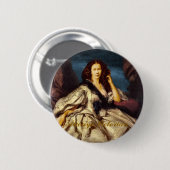 ALTIJD VICTORIAANS RONDE BUTTON 5,7 CM (Voorkant /achterkant)