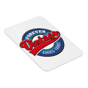 altijd vintage Gordes Frankrijk logo Magneet
