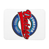 altijd vintage Gordes Frankrijk logo Magneet (Horizontaal)