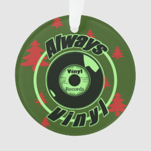 Altijd Vinyl-Kerstmis 2 Ornament